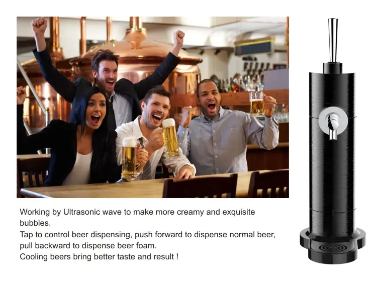 GFS-B6 Vertical Beer Machine Details Black2